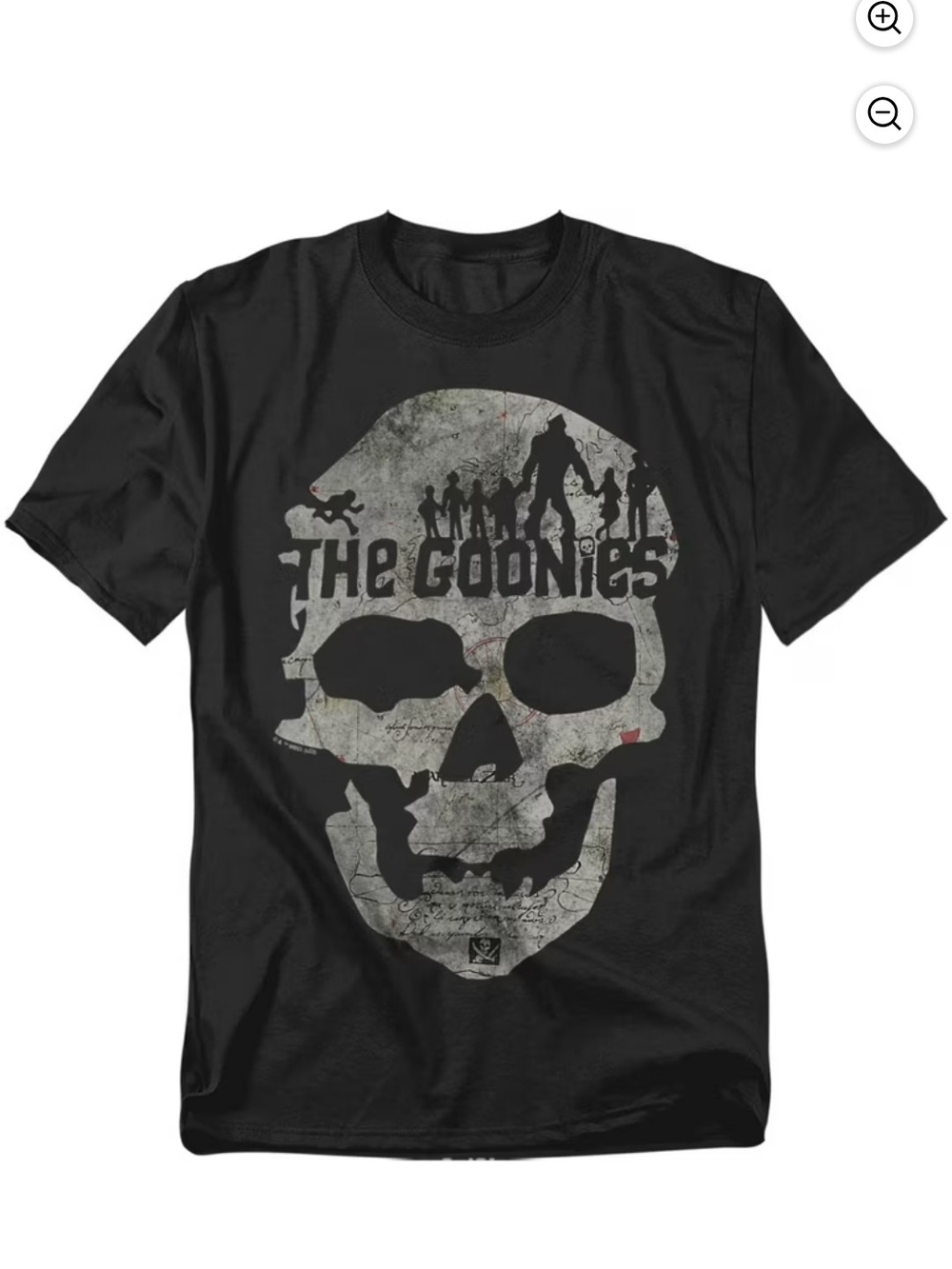 The Goonies Skull Graphic Tee - Black